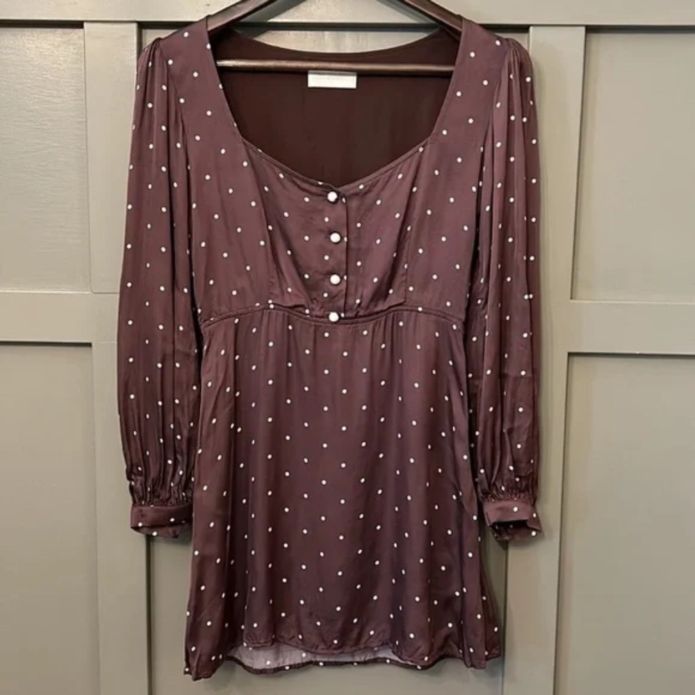 Capulet Revolve Dolly Button Down Dress Polka Dot… - image 2